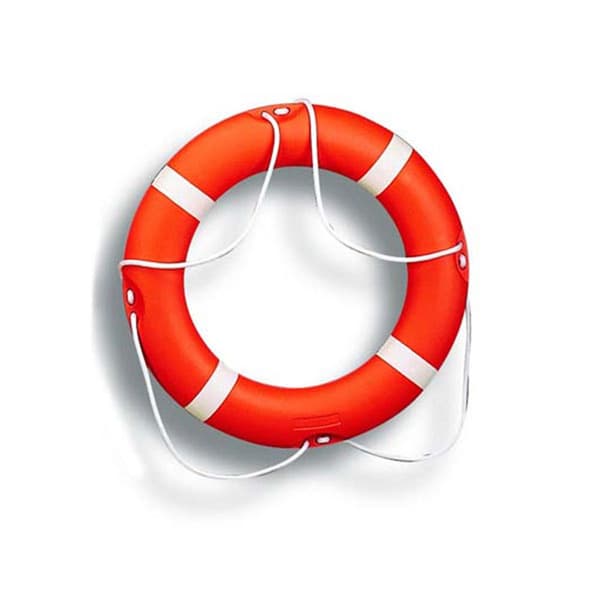 Ology Lifesaving Ring Orange 75 x 47 cm