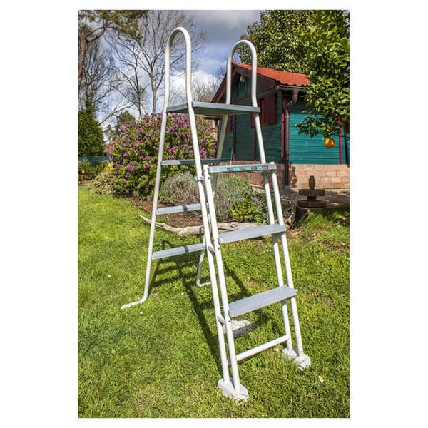 Gre Säkerhet 3-steg 120-130 Cm Slå Samman Över 120-130 Cm Höjd Grå