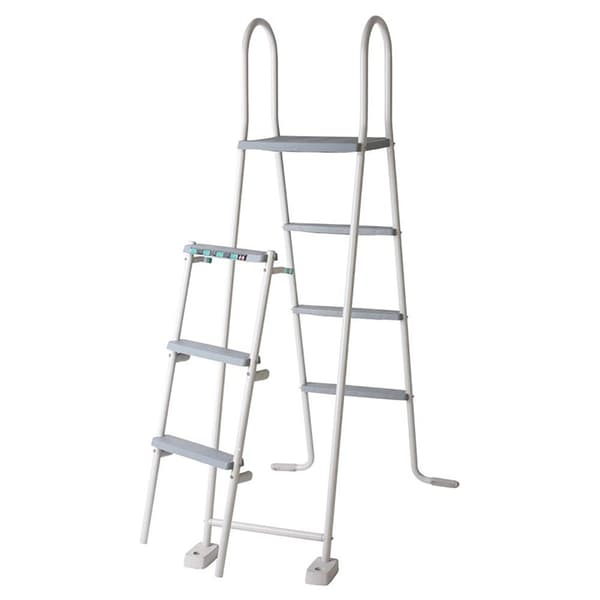 Gre Säkerhet 3-steg 120-130 Cm Slå Samman Över 120-130 Cm Höjd Grå