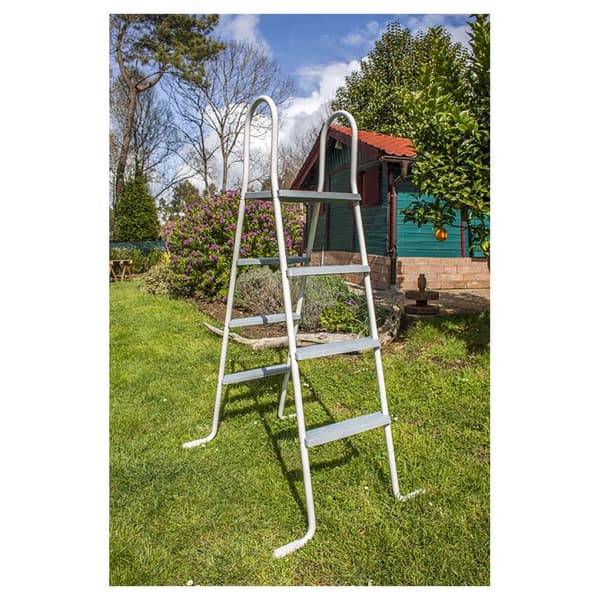 Gre 3-trin 120-130 Cm Pool Over 120-130 Cm Højde Hvid