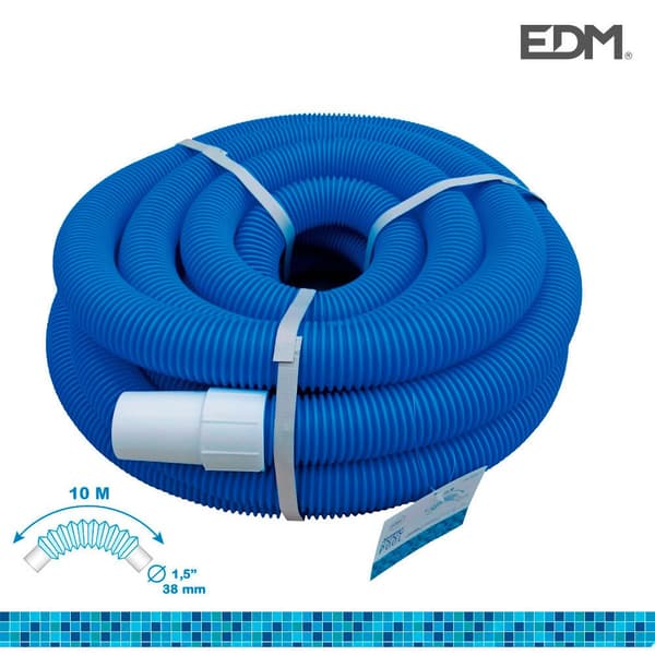 Edm Flydende Slange 10 M Blå