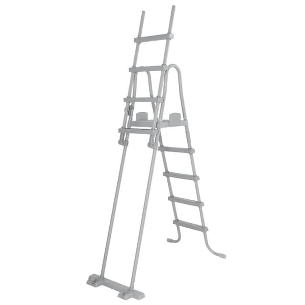 Bestway Step Safety Pool Stegar 4 132 Centimeter Silver