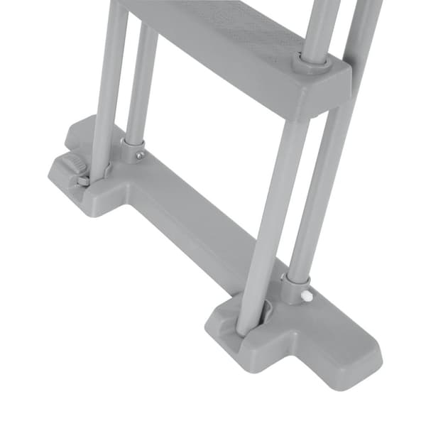 Bestway Step Safety Pool Stegar 4 132 Centimeter Silver