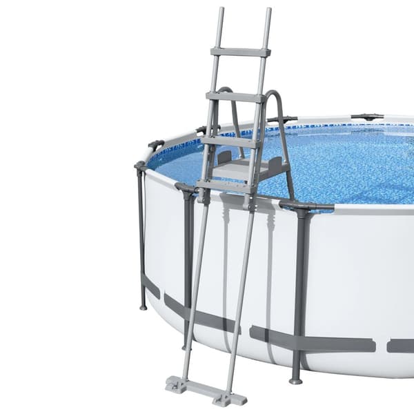 Bestway Step Safety Pool Stegar 4 132 Centimeter Silver