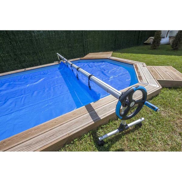 Gre Dækrulle Til Forhøjede Pools 550 Cm Grå 550 cm