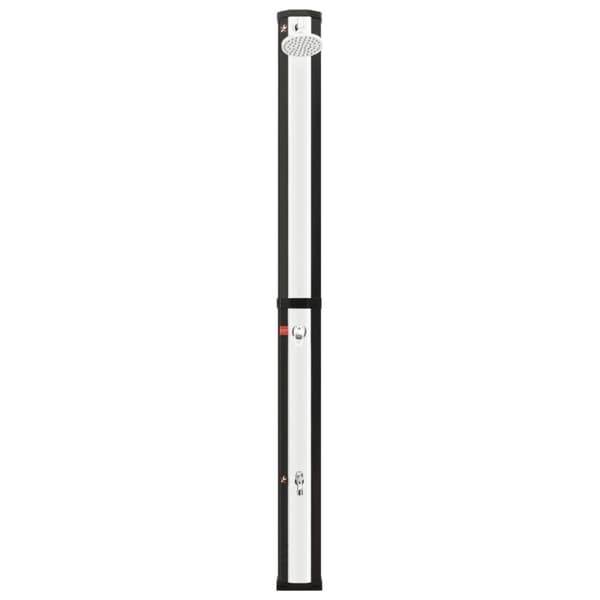 vidaXL solopvarmet udendørsbruser med brusehoved og hane 35 l - Pool & spa – tilbehør