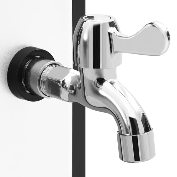 vidaXL solopvarmet udendørsbruser med brusehoved og hane 35 l - Pool & spa – tilbehør
