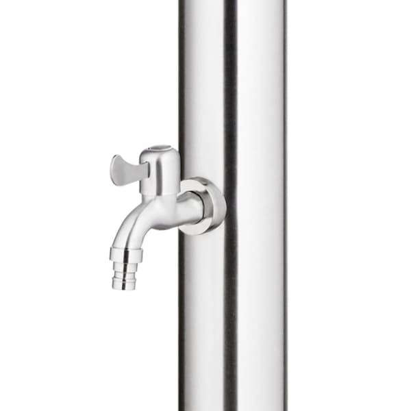 vidaXL havebruser 215 cm rustfrit stål -  Pool & spa – tilbehør
