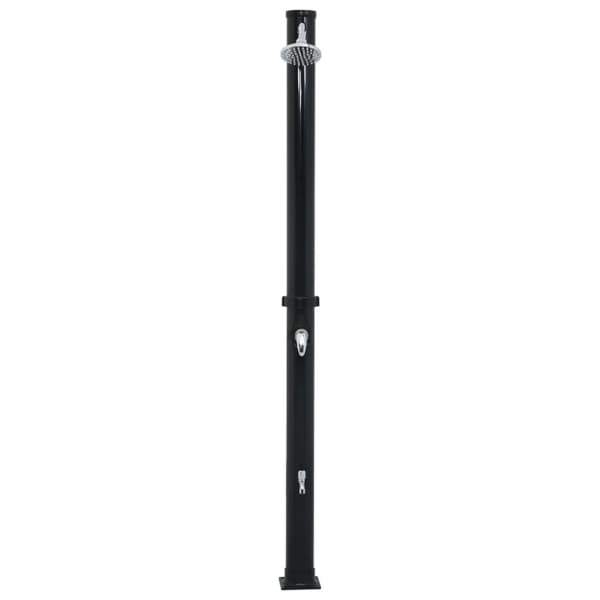 vidaXL soldrevet bruser 220 cm 20 l sort - Pool & spa – tilbehør