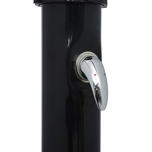 vidaXL soldrevet bruser 220 cm 20 l sort - Pool & spa – tilbehør