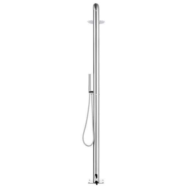 vidaXL Puutarhasuihku 225 cm ruostumaton teräs -  Uima- & poreallastarvikkeet