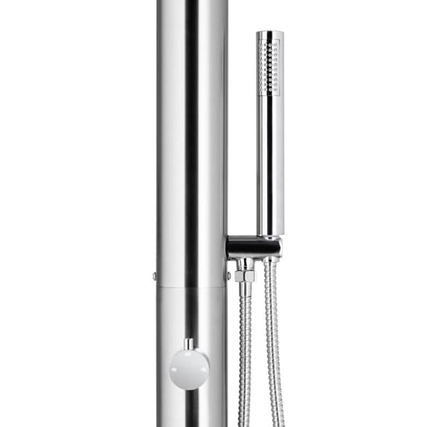vidaXL Puutarhasuihku 225 cm ruostumaton teräs -  Uima- & poreallastarvikkeet
