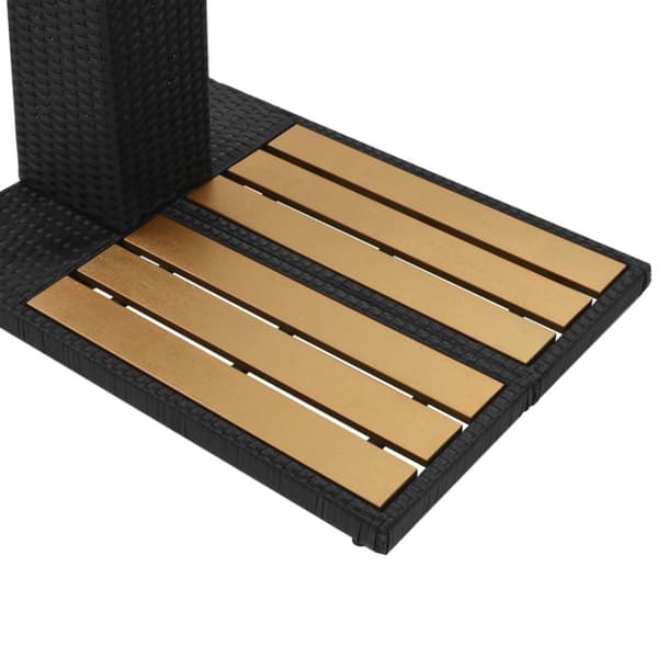 The Living Store havebruser polyrattan WPC -  Pool & spa – tilbehør