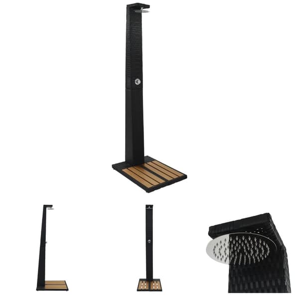The Living Store havebruser polyrattan WPC -  Pool & spa – tilbehør