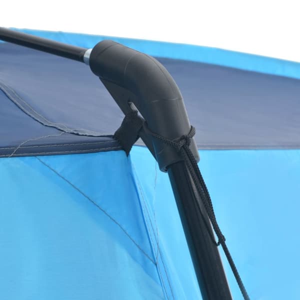 The Living Store pooltelt 500x433x250 cm stof blå -  Pool & spa – tilbehør
