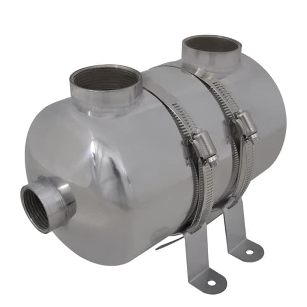 The Living Store varmeveksler til pool 292 x 134 mm 28 kW -  Pool & spa – tilbehør