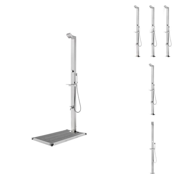 Pool & spa – tilbehør - Living havebruser med grå bund 225 cm rustfrit stål