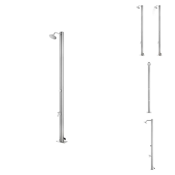 Pool- & spatillbehör - Living Utedusch 215 cm rostfritt stål