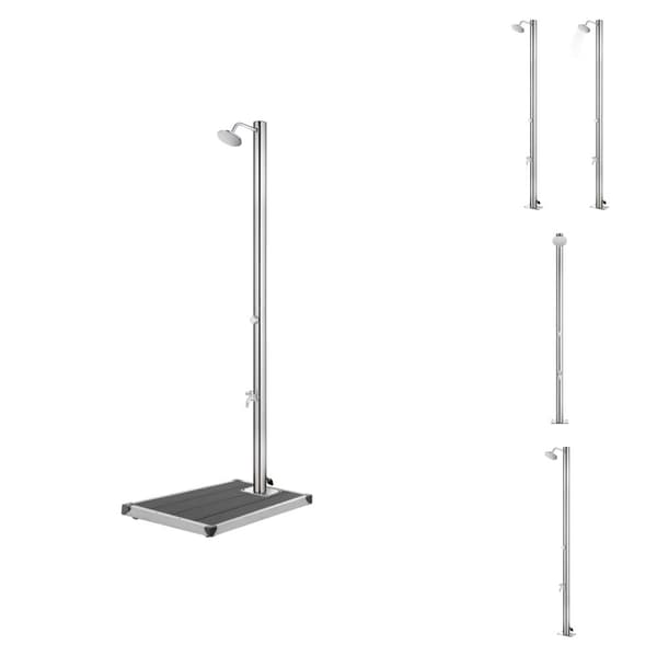 Pool & spa – tilbehør - Living havebruser med grå bund 220 cm rustfrit stål