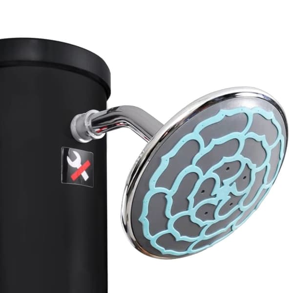Pool & spa – tilbehør - Living solopvarmet udendørsbruser med brusehoved og hane 40 l