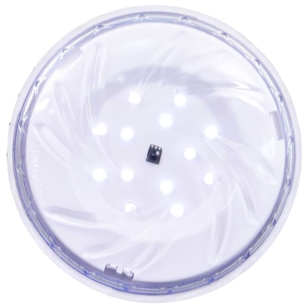 Pool & spa – tilbehør - Living LED-poollampe med fjernbetjening nedsænkelig flydende hvid
