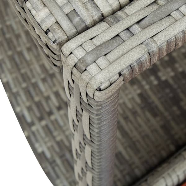 Spakant polyrattan grå - Spakant - Spakanter - Home & Living