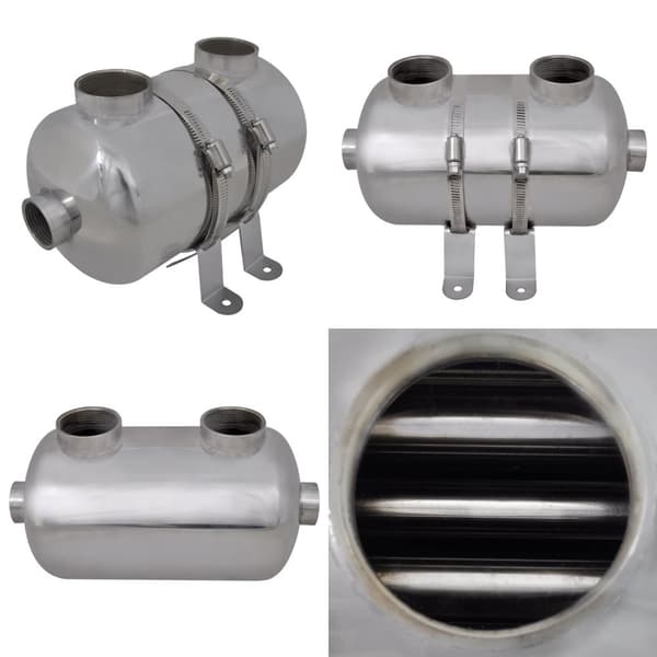 Varmeveksler til pool 292 x 134 mm 28 kW - Varmeveksler - Varmevekslere - Home & Living