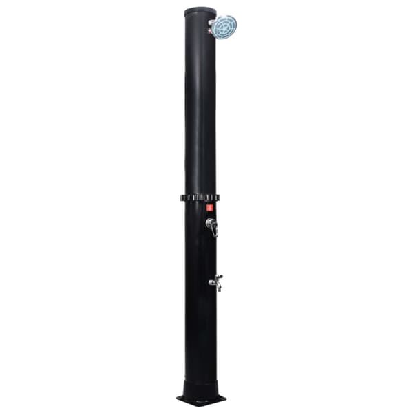 Solopvarmet udendørsbruser med brusehoved og hane 40 l - Solopvarmet Bruser - Solopvarmede Brusere - Home & Living