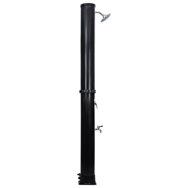 Solopvarmet udendørsbruser med brusehoved og hane 40 l - Solopvarmet Bruser - Solopvarmede Brusere - Home & Living