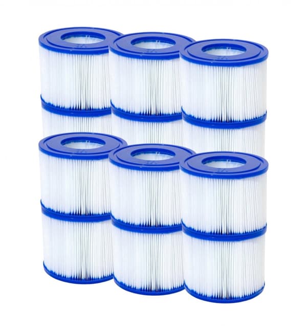 Bestway Suodatinpatruuna Lay-Z-Spa (VI) 12-pakkaus