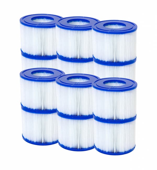 Bestway Suodatinpatruuna Lay-Z-Spa (VI) 12-pakkaus