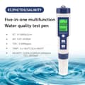 Miniatyrbilde 5 av 11: 5-i-1-test for vannkvalitet EC Ph TDS temperatur saltholdighet