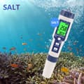 Miniatyrbilde 2 av 11: 5-i-1-test for vannkvalitet EC Ph TDS temperatur saltholdighet