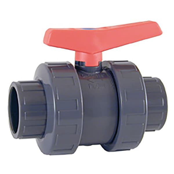 Cepex 05356 Ø110 Dn80 Standard Kugleventil Hun Løsningsmiddelkontakt O-ringe Epdm Sort Prik