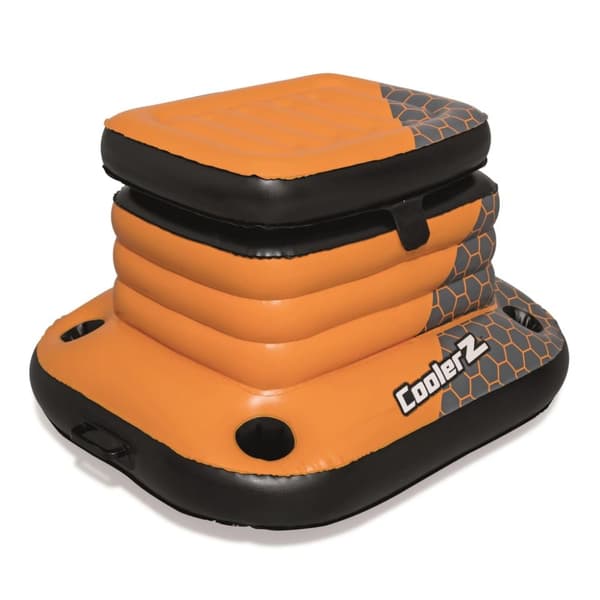 Bestway Uppblåsbar kylbox CoolerZ Glacial Sport 43191 Svart, Grå, Orange