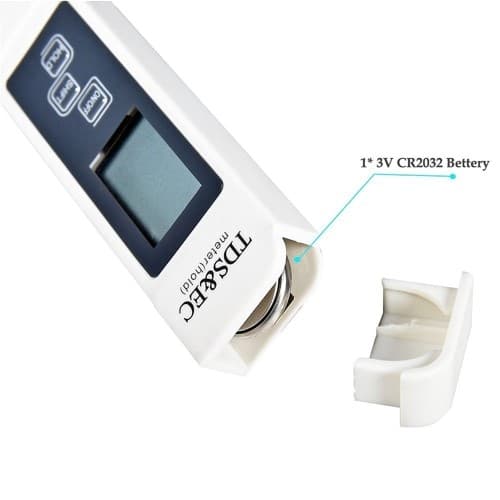 3-i-1 detektortest for vannkvalitet LCD TDS EC TEMP testpennetemperatur