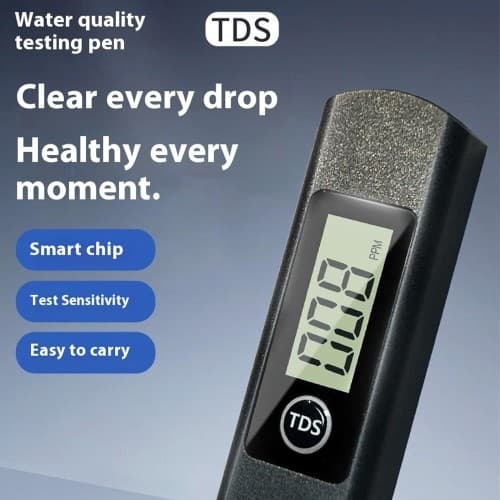 Bærbar LCD Digital TDS Vandkvalitetstester Vandtestpen Måleværktøj