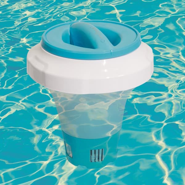 Stor flottör, Bestway 58474 pool kemikaliedispenser orange