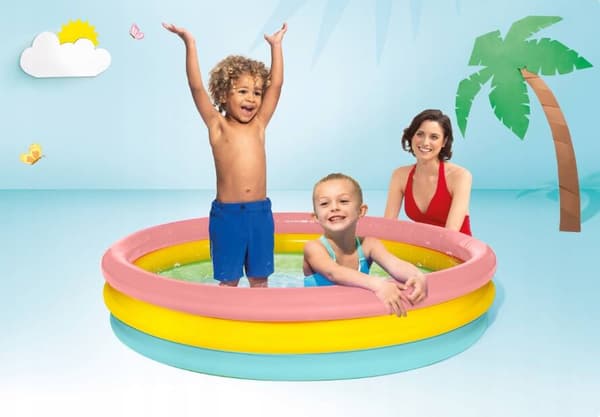 Havepool Intex 57422 Oppustelig bund