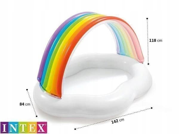 Ilmatäytteinen lastenallas INTEX 57141