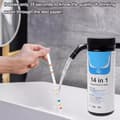 Miniatyrbillede 7 af 8: Lollanda Pool & Spa Test Strips 50-pak – 14-i-1 vandtester til pH, klor, cyanursyre, hårdhed m.m.