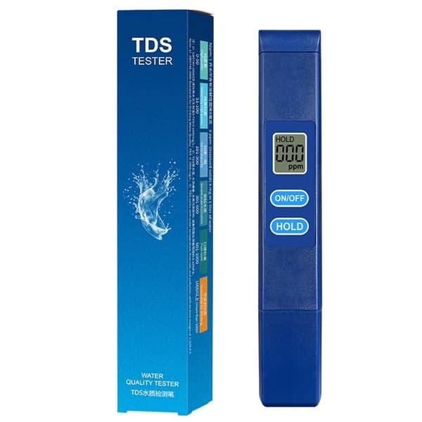 TDS-Mätare Automatisk kalibrering Vattenkvalitetstestare Vattentestning
