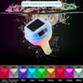 Miniatyrbild 5 av 6: OBOSOE Trådlös Flytande Pooltermometer – Digital Badtermometer med RGB-belysning & Solpanel