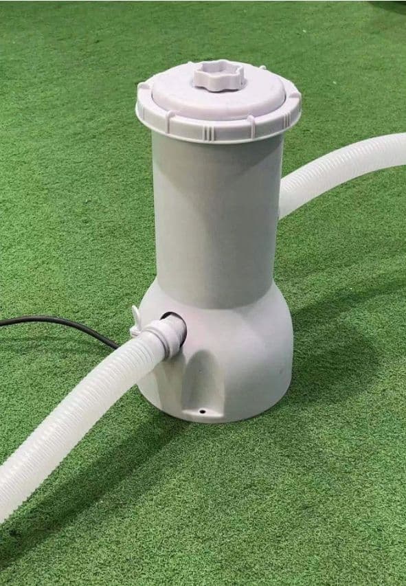 Uima-altaan suodatinpumppu siivilän ja letkun kanssa 3028l