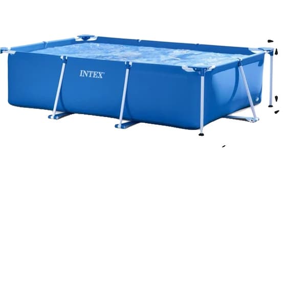 Svømmebassin Røgrack, Metalramme, Stor Beslag, 260cm pool kun