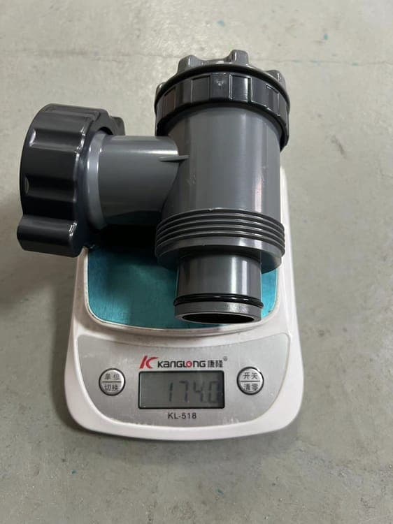 OBOSOE 2-pak slangekoblinger med vandstop – til 1,5" poolslange – velegnet til filterpumper