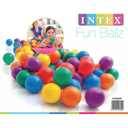 Pool Balls 8cm 100pcs 49600NP 46004