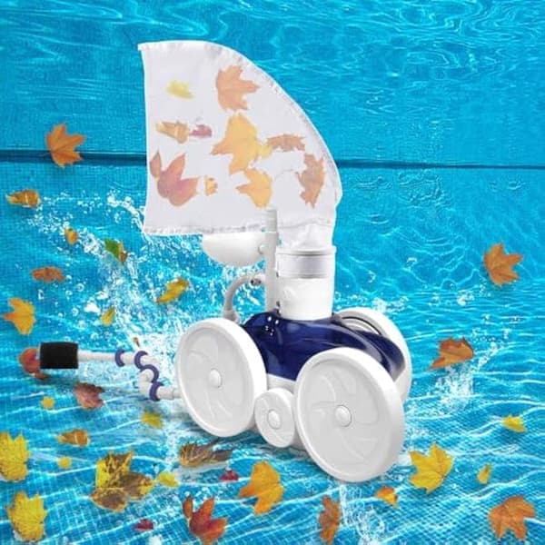 Lollanda tilbehørssæt med 12 dele til Polaris 280/480 poolrobot – indeholder 2 netposer og 10 slangerensere