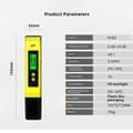 Pikkukuva 2 / 5: Lollanda High Precision Digital pH-mittari – 0,01 tarkkuus, taustavalolla, veden laadun testaukseen ja kotiuima-altaaseen