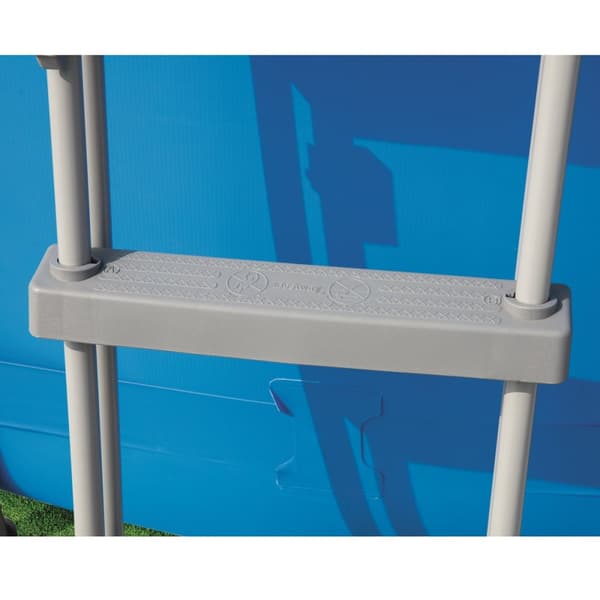 Dobbeltsidet poolstige 107 cm